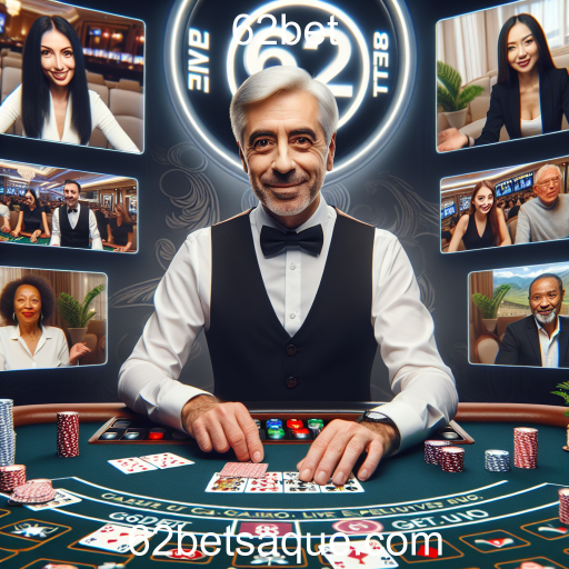 Experiência Imersiva no Cassino ao Vivo do 62bet